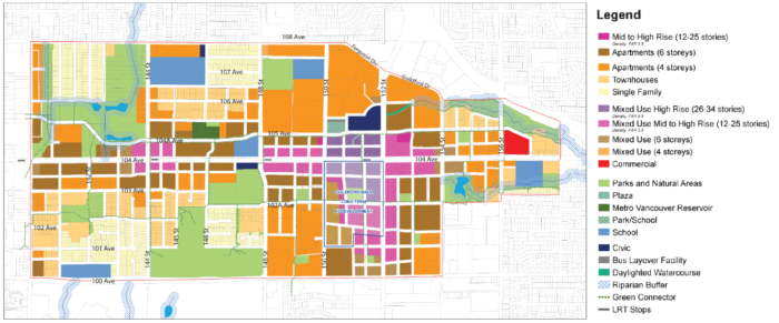 The above map is from the City of Surrey’s Open House Presentation Boards which can be found at surrey.ca/city-services/24723.aspx