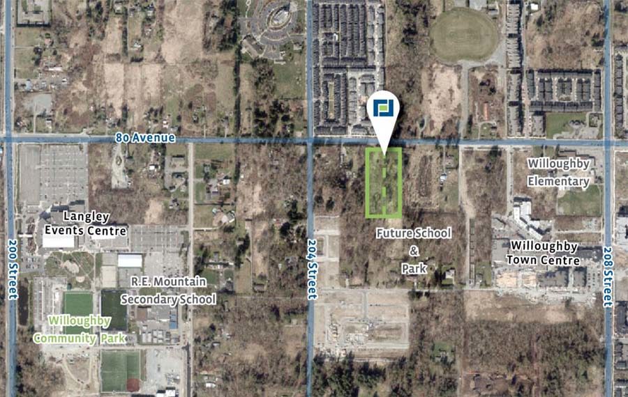 4.67 Acres of Townhouse Development Land in Yorkson