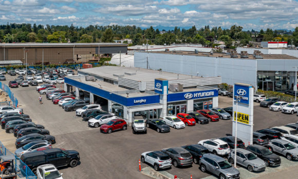 10,848 sf Auto Dealership Building on the Langley Auto Mile