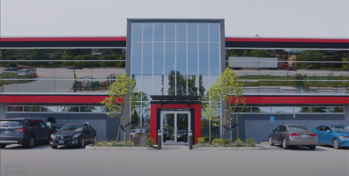 Solid Rock Steel's new facility at 17850 Golden Ears Connector