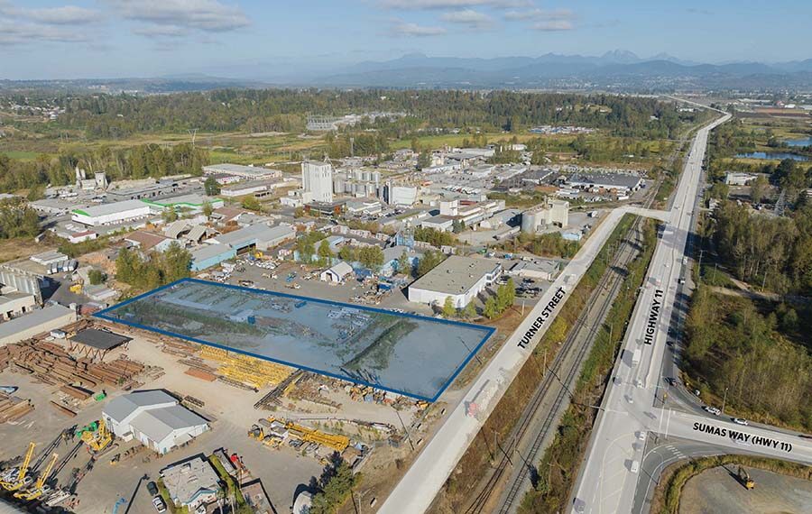3.32 Acres of Secure Industrial Yard Space in Abbotsford
