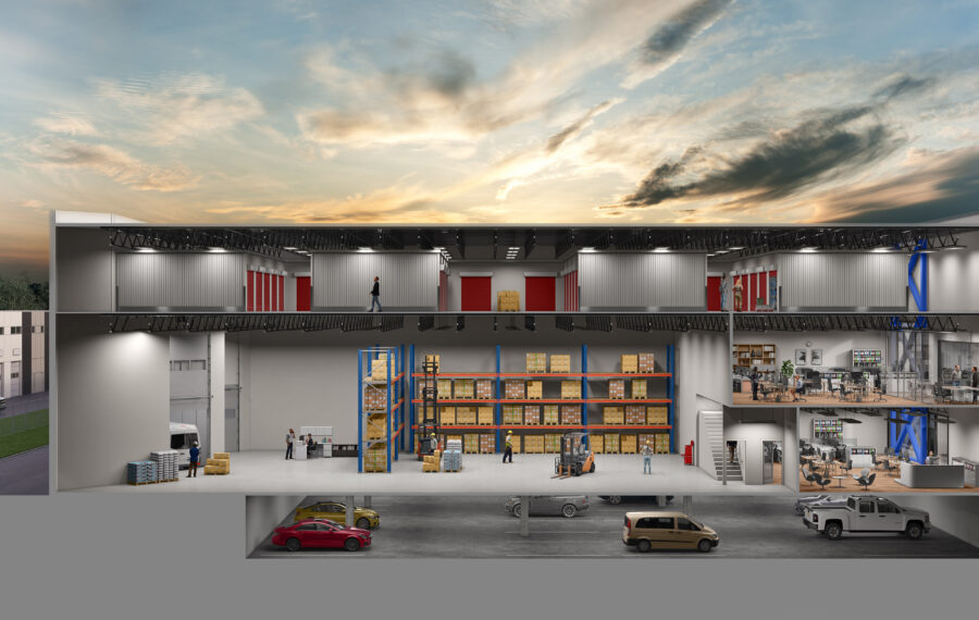 42,000 sf Mini-Storage Facility in Campbell Heights