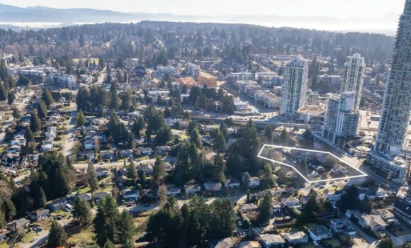 1.56 Acre Mixed-Use High Rise Development Site in Burquitlam